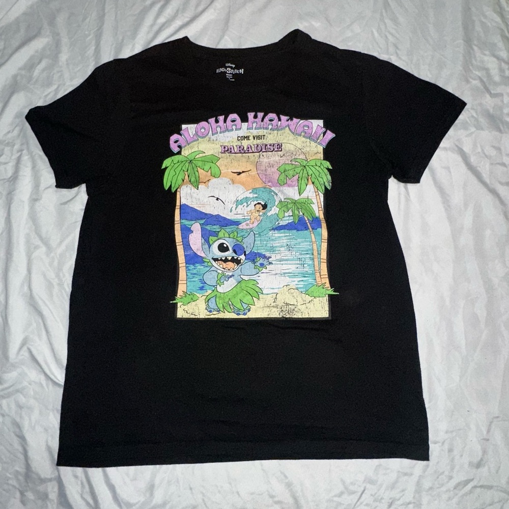 Disney Black Lilo & Stitch T-Shirt